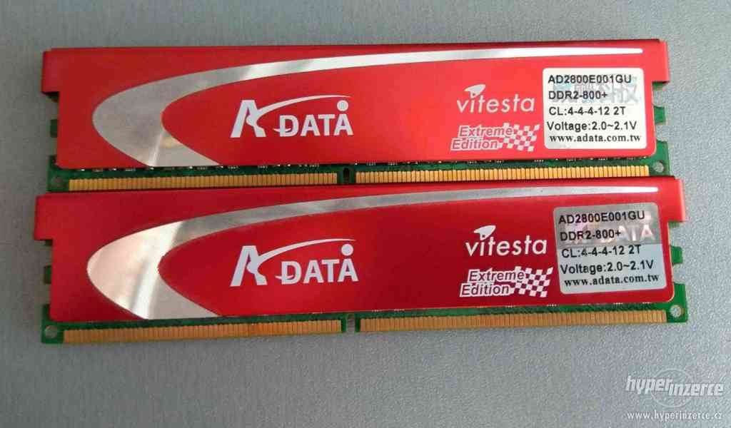 pameti A-Data Vitesta 2x1Gb 800MHz DDR2 - foto 1
