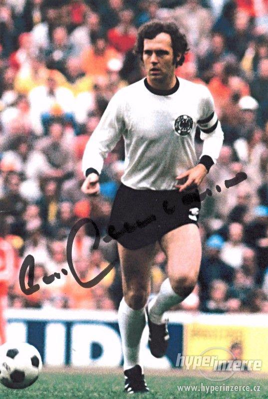 Autogram Franze Beckenbauera - foto 1