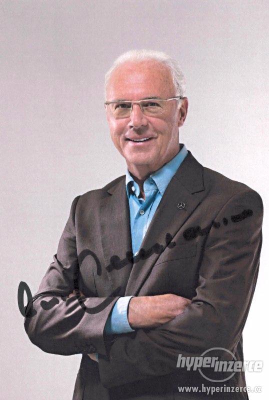 Autogram Franze Beckenbauera - foto 2