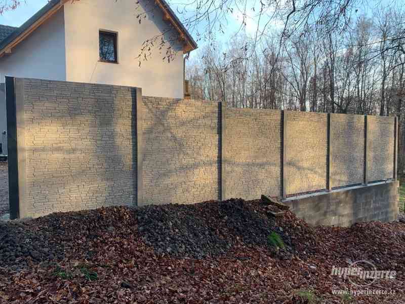 Betonový Plot - foto 3