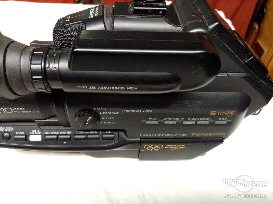 Panasonic SVHSC Movie camera NVMS95 bazar Hyperinzerce.cz