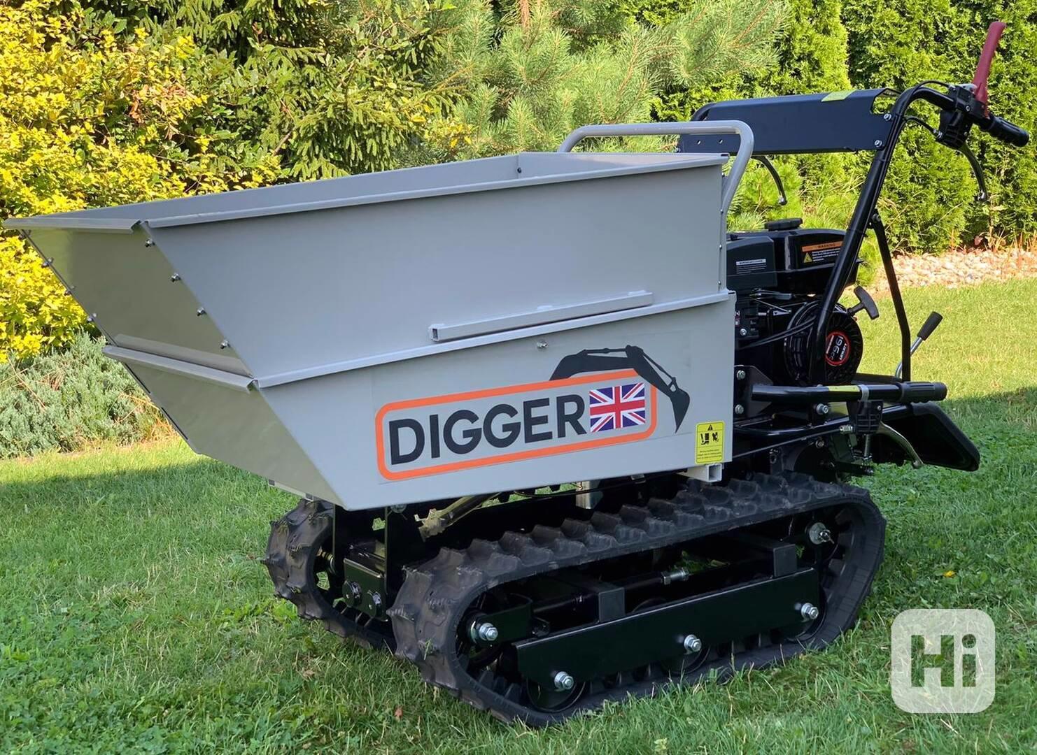 dumper pasovy minidumper dempr kolecko dampr  - foto 1