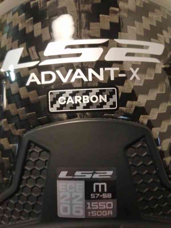 Silniční překlápěcí přilba LS2 ADVANT X CARBON  - foto 10