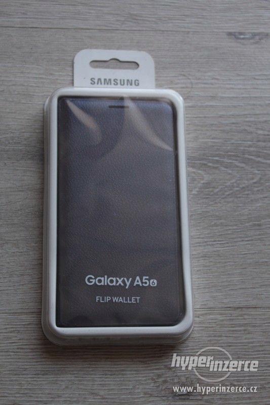 Pouzdro Samsung Galaxy A5 2016 černé - ORIGINAL/NOVÉ - foto 1