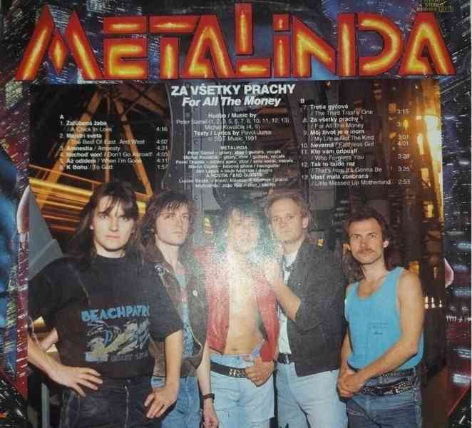 Metalinda – Za všetky prachy  (LP) - foto 2