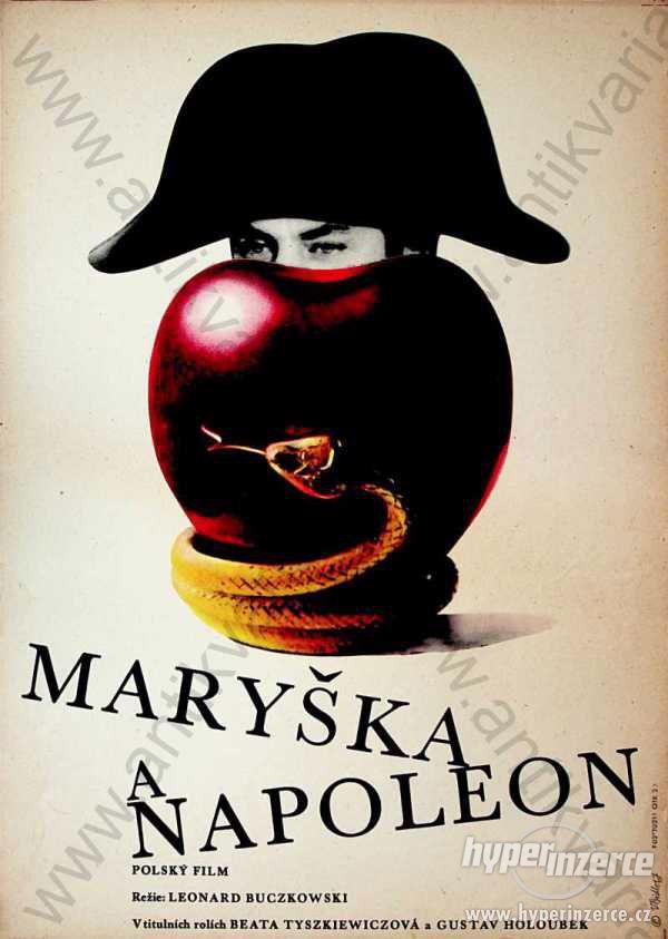 Maryška a Napoleon Vladimír Bidlo film plakát - foto 1