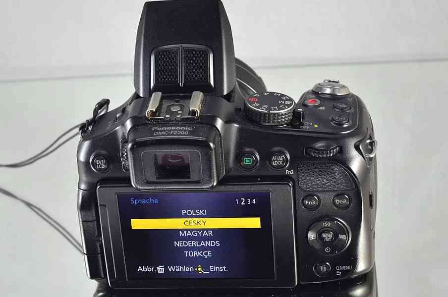 Panasonic Lumix DMC- FZ200 *12,1 MPix*Full HDV*BAG - foto 8