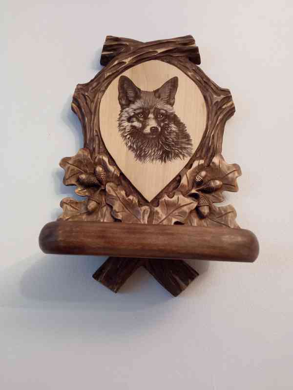 Masívna podložka pod líšku - foto 2