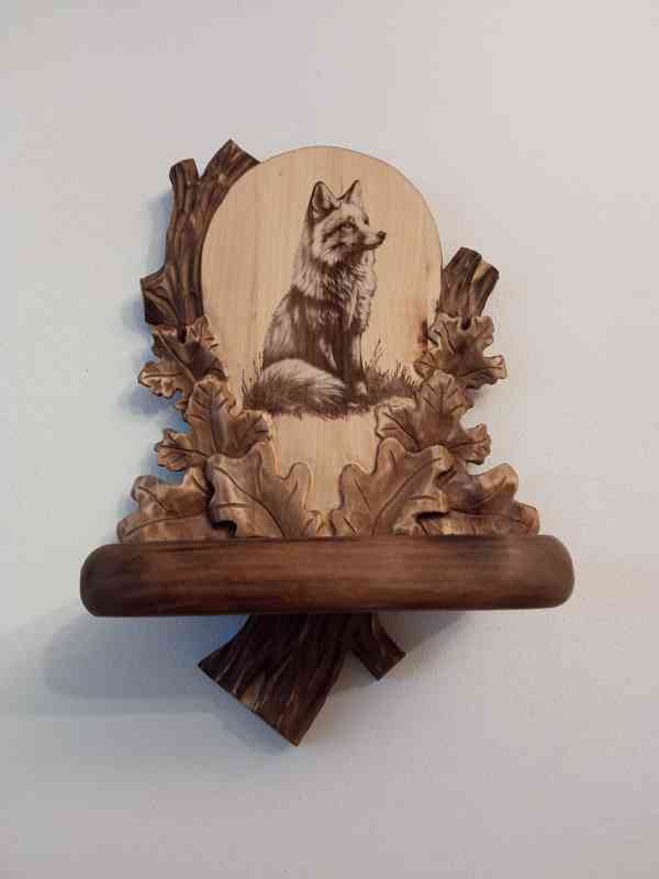 Masívna podložka pod líšku - foto 3