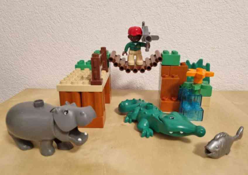 DUPLO Lego Safari zvířátka ZOO - foto 2