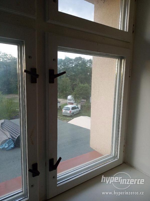 OKNA dvojitá dvouskla DŘEVĚNÁ bílá - foto 1