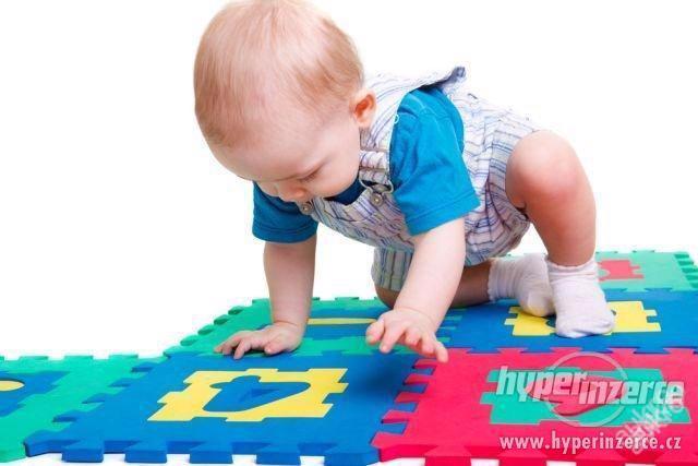Hrací podložka, veliké pěnové puzzle - 36 dílů
