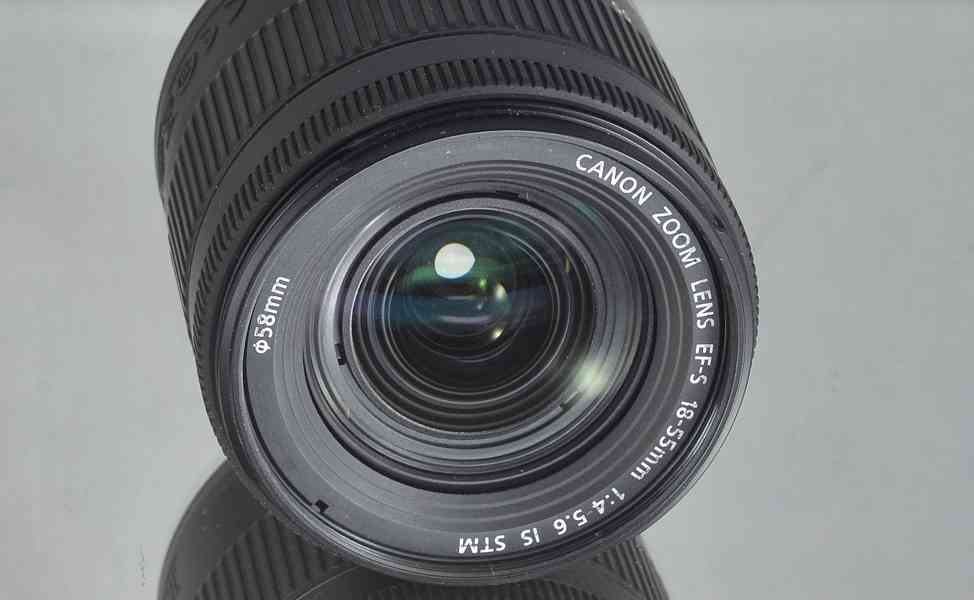 Canon EF-S 18-55mm f/4-5.6IS STM APS-C*stabilizace - foto 2