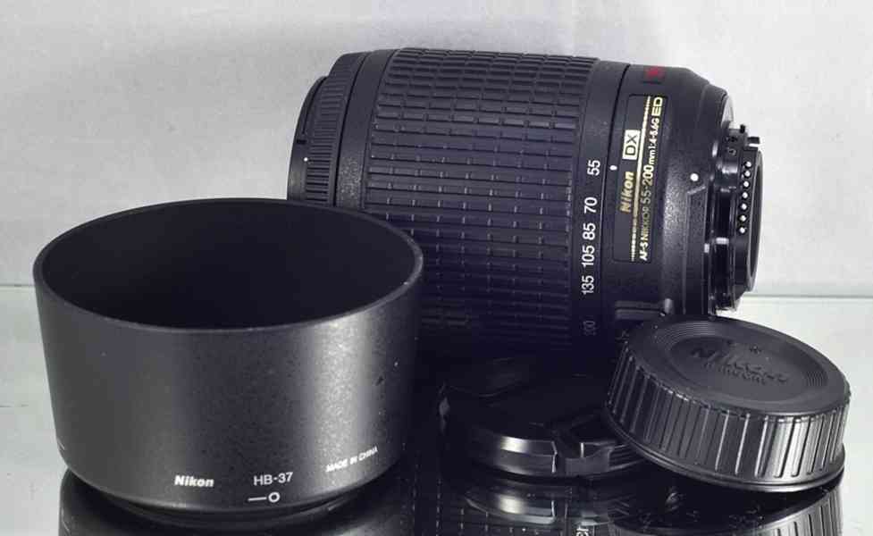 NIKON AF-S DX NIKKOR 55-200mm f/4-5.6 G ED VR - foto 3