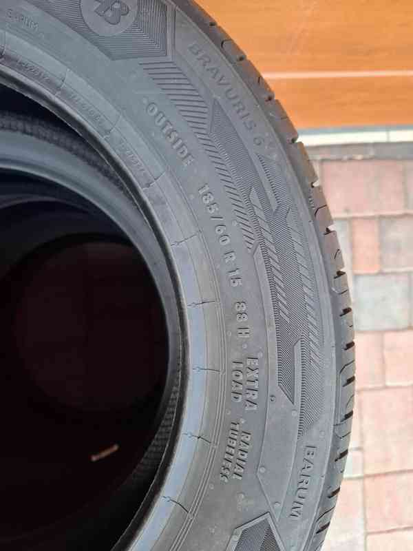 4 ks letní Barum Bravuris 6 185/60 R15 88 H XL - foto 4