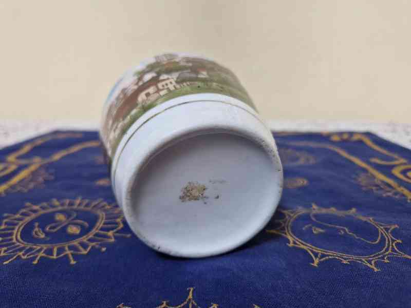 Sbírkový starý Hrnek Luže místopis - foto 7