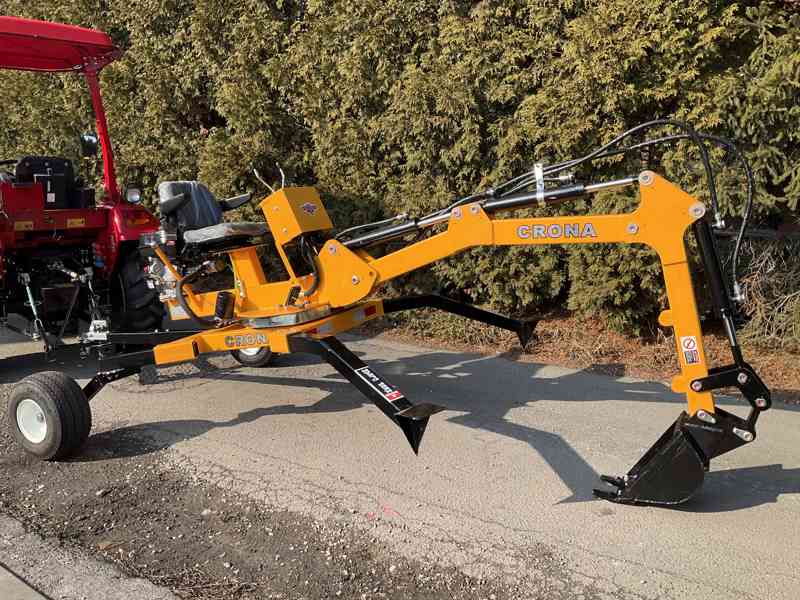 Bagr za ATV SPIDER 360 za čtyřkolku se lžící 20 cm - foto 1