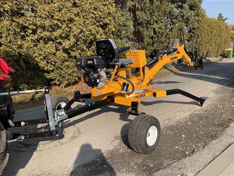 Bagr za ATV SPIDER 360 za čtyřkolku se lžící 20 cm - foto 4