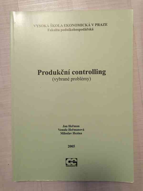 VŠE Produkční controlling (vybrané problémy) - foto 1