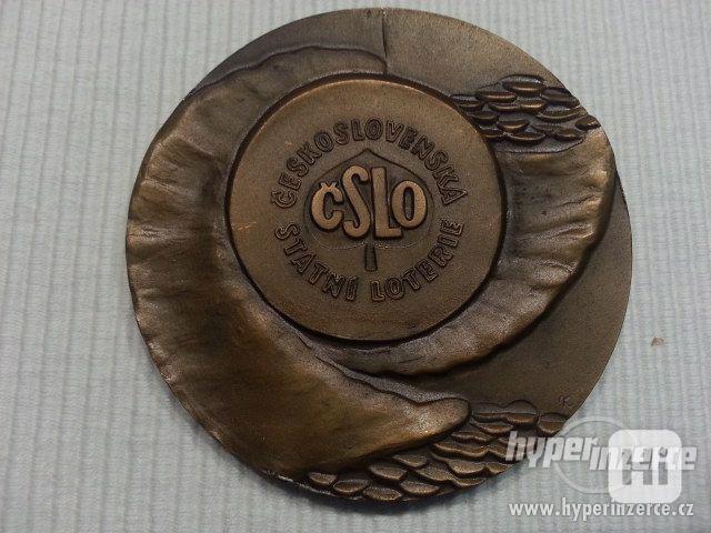Prodám medaili "Československá státní loterie" - foto 2