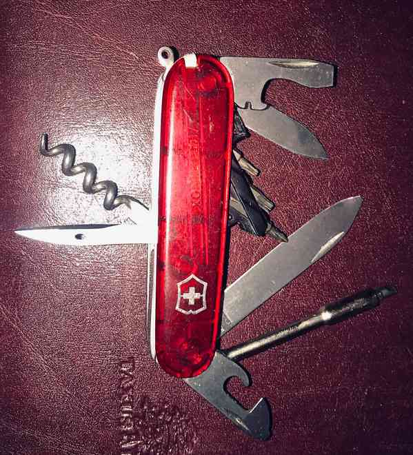 Victorinox CYBER TOOL 29 červený průhledný  - foto 2