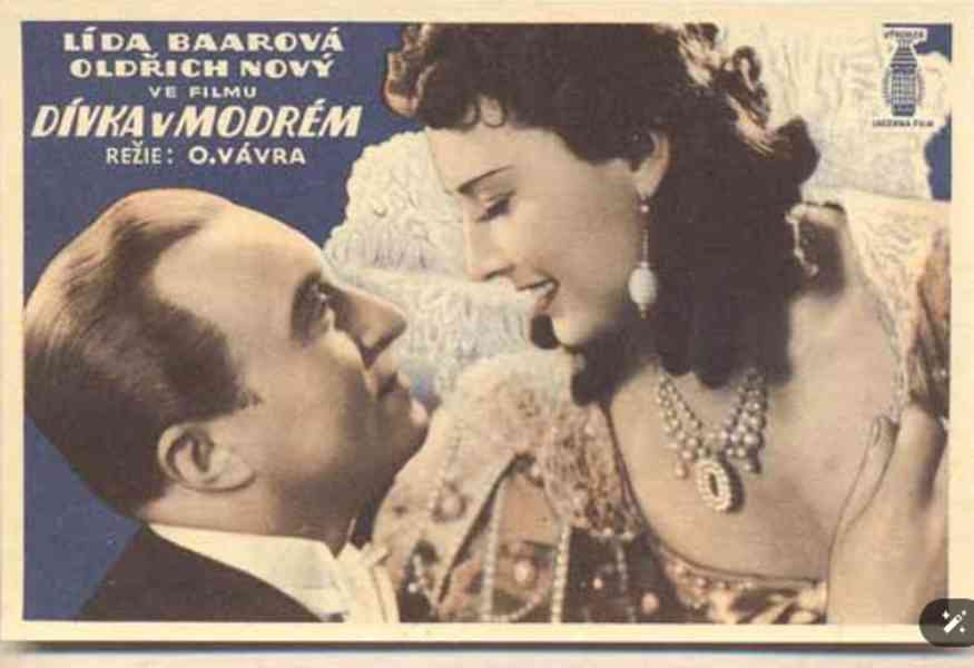 Lída Baarová autogram atelier Ströminger 1938, krásný stav - foto 6