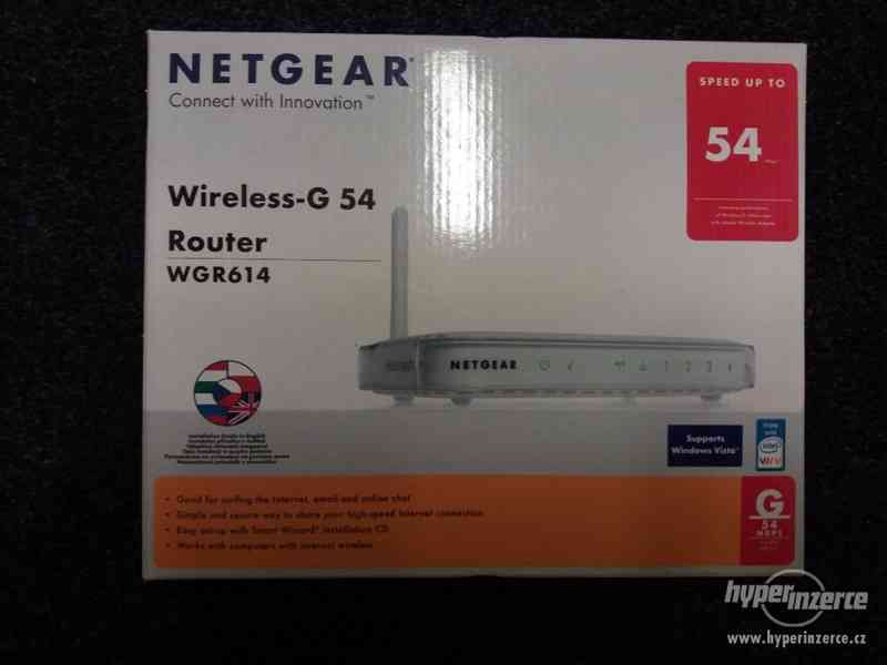 Netgear WGR614 Wireless-G Router - foto 1