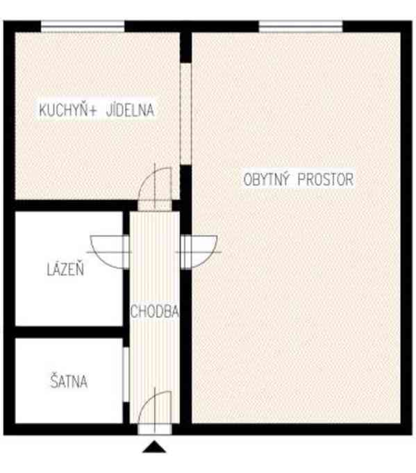 Pronájem 1+1, 40m2 (Liberec - Zelené Údolí, ul. Pastelová) - foto 6