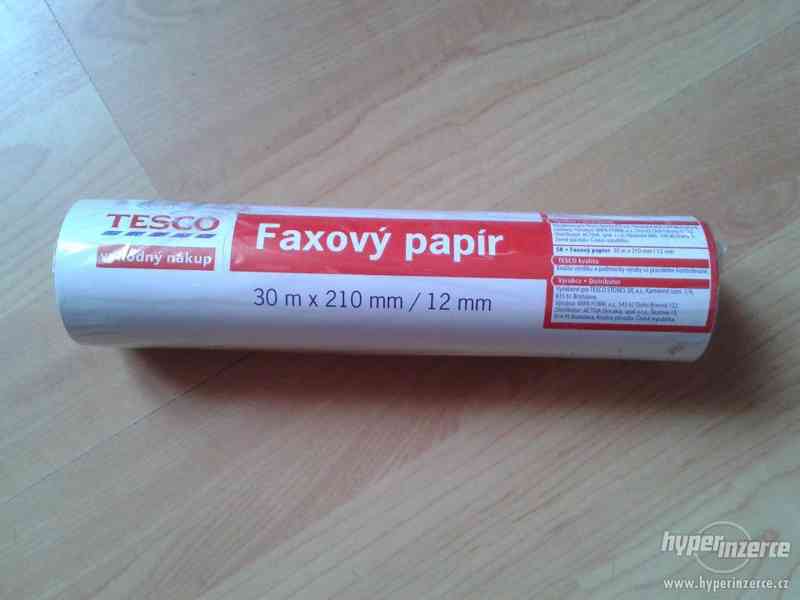 faxový papír - foto 1
