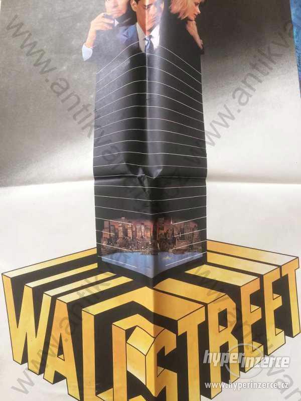 Wallstreet filmový plakát Jan Tománek 1987 84x59cm - foto 1