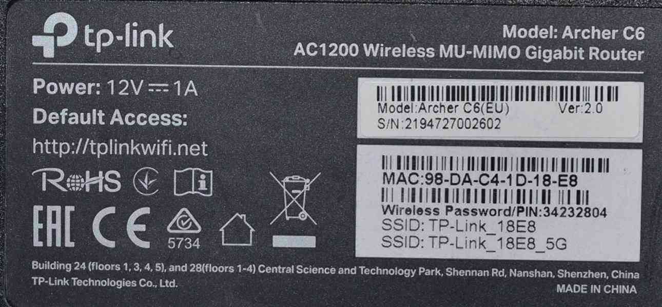 TP-Link Archer C6 router - foto 3