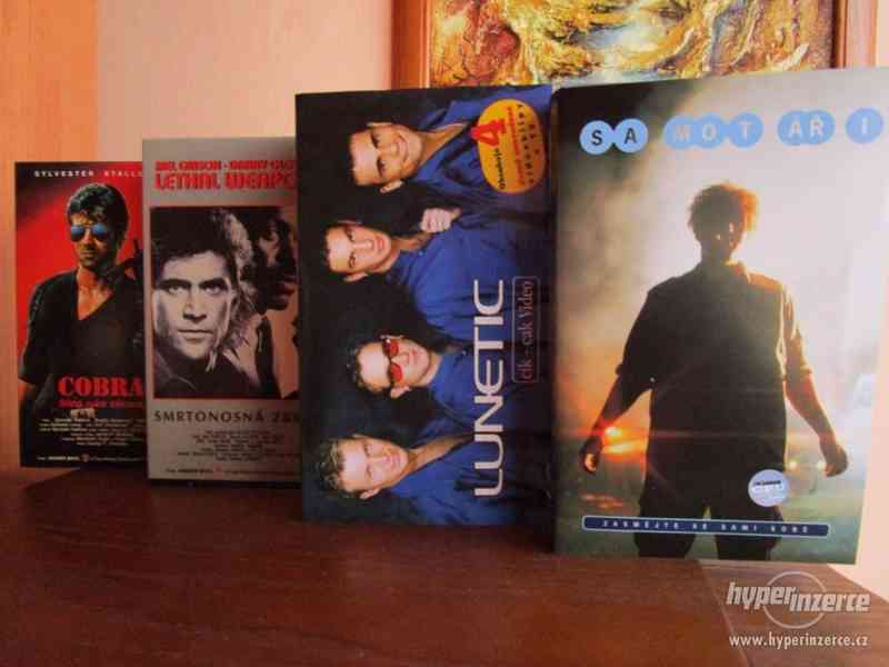 VHS kazety – 4x filmy a 2x nové - foto 1