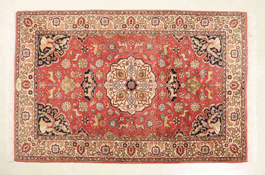 Orientální koberec Kerman. Signovaný. 205 X 129 cm - foto 1