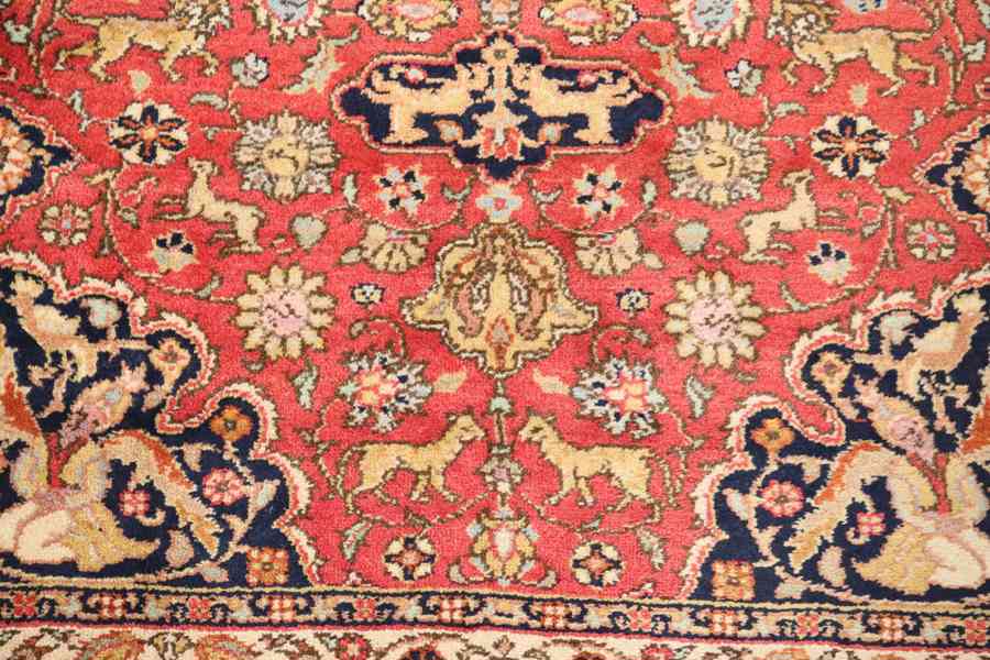 Orientální koberec Kerman. Signovaný. 205 X 129 cm - foto 4