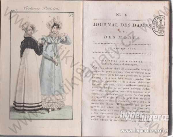 Journal des dames et des modes 1817 časopis - foto 1