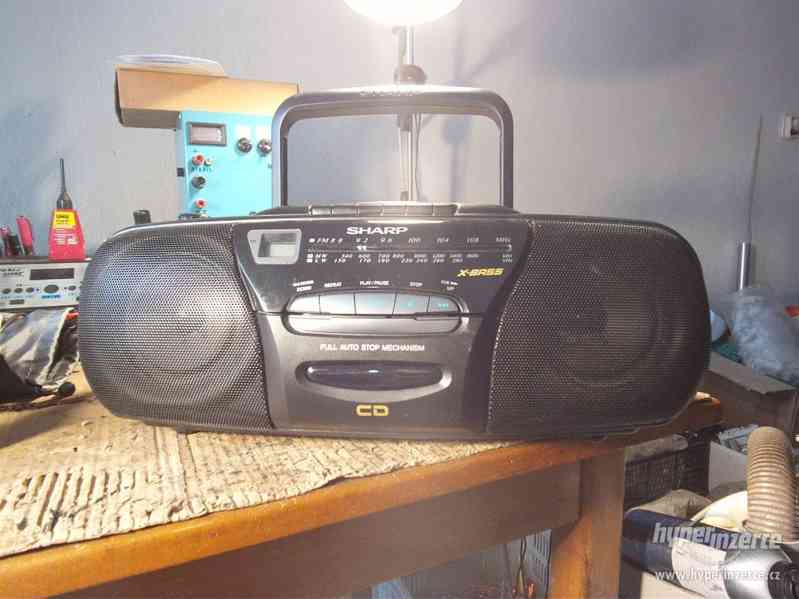 Prodám rádio Sharp QT-CD 150H(BK) - foto 1