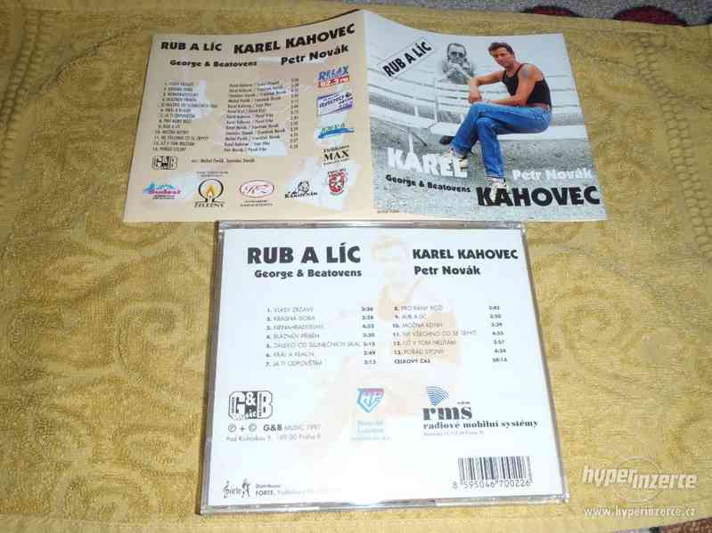 CD Karel Kahovec Petr Novák Rub a líc SUPER stav - foto 1