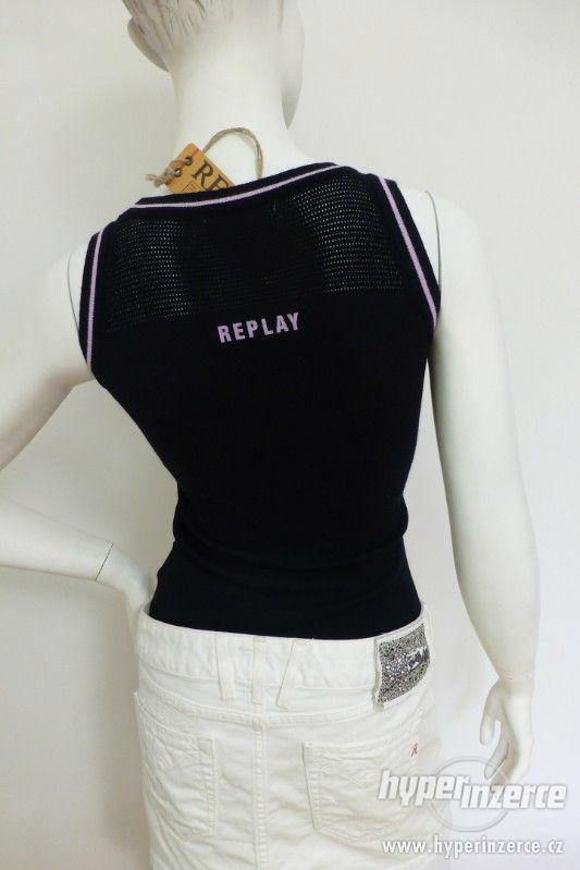 REPLAY top tilko NOVÉ vel. S PC 1600 Kč - foto 2