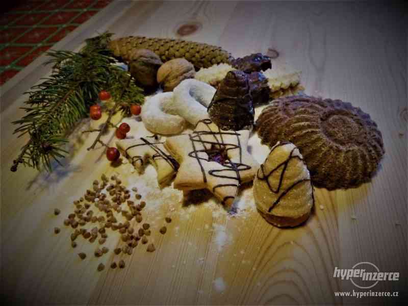 Bezlepkové Vánoční cukroví - foto 1