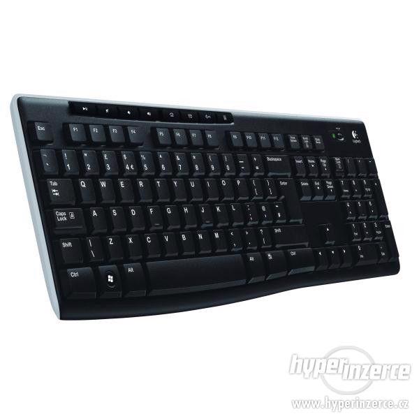 Klávesnice Logitech Wireless Keyboard K270 CZ - černá - foto 1