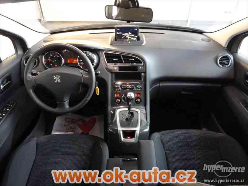 Peugeot 5008 2.0 HDI 120 kW, navigace, automat 07/2013 -DPH - foto 21