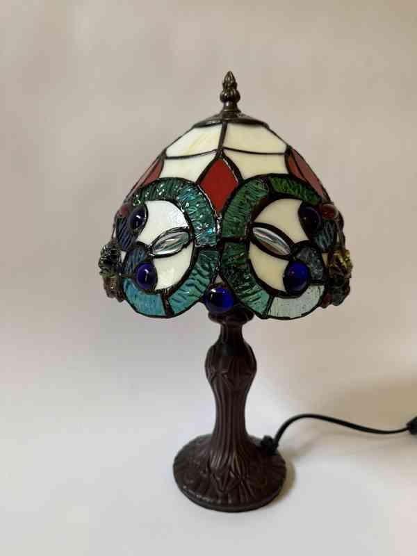Tiffany stolní lampa v secesním stylu - foto 3