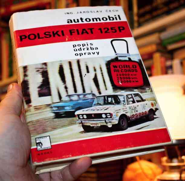2x příručka POLSKI FIAT 125 P - levně !!! - foto 1