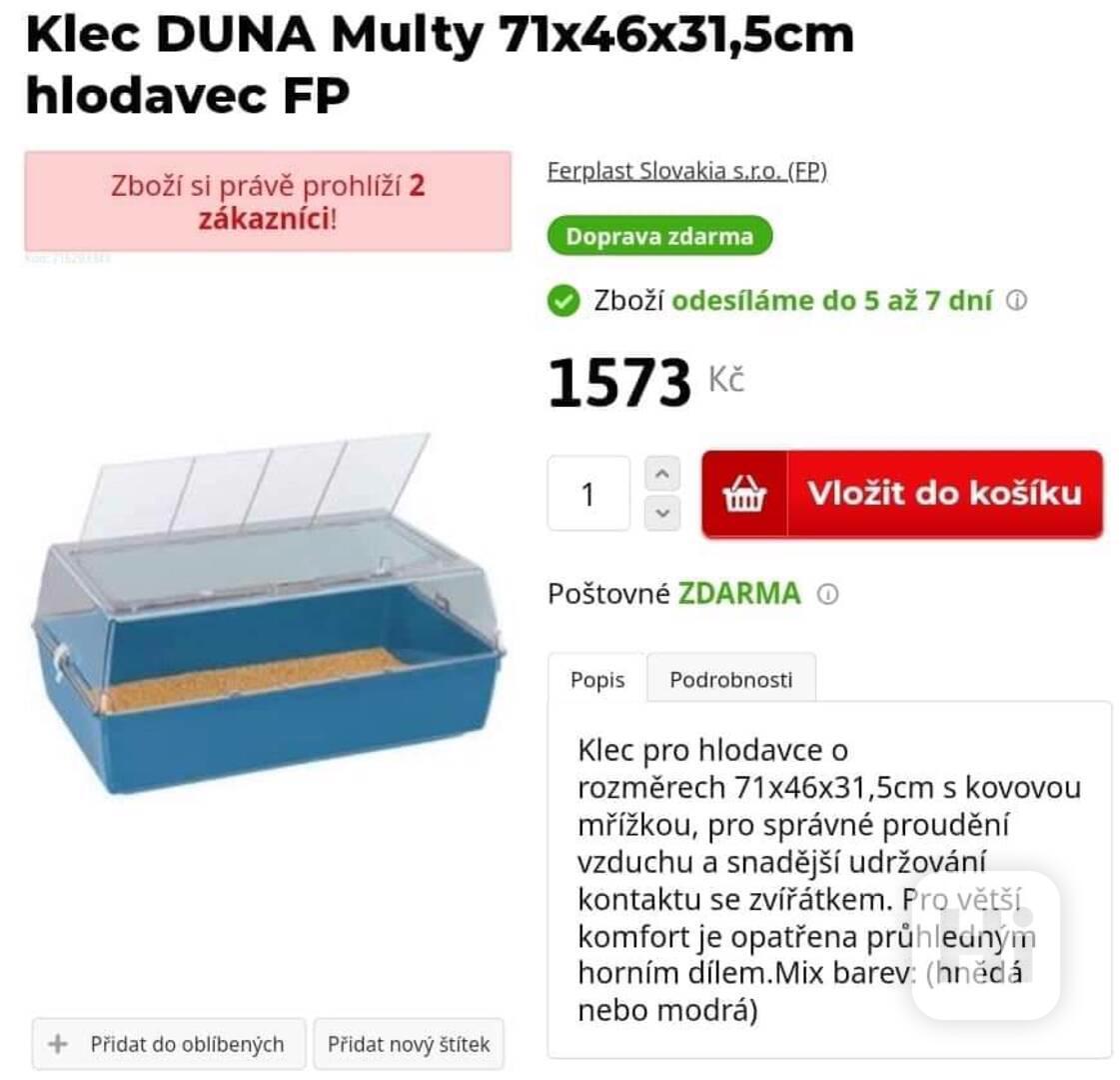 klec Ferplast DUNA MULTY GABBIA - bazar - Hyperinzerce.cz