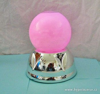 Magický ledový míč -svítidlo se změnou barev-vířivé - foto 2