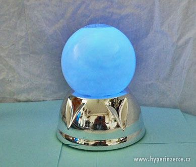 Magický ledový míč -svítidlo se změnou barev-vířivé - foto 3