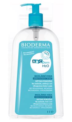 Bioderma ABCDerm H2O 1000 ml micelárka - foto 1