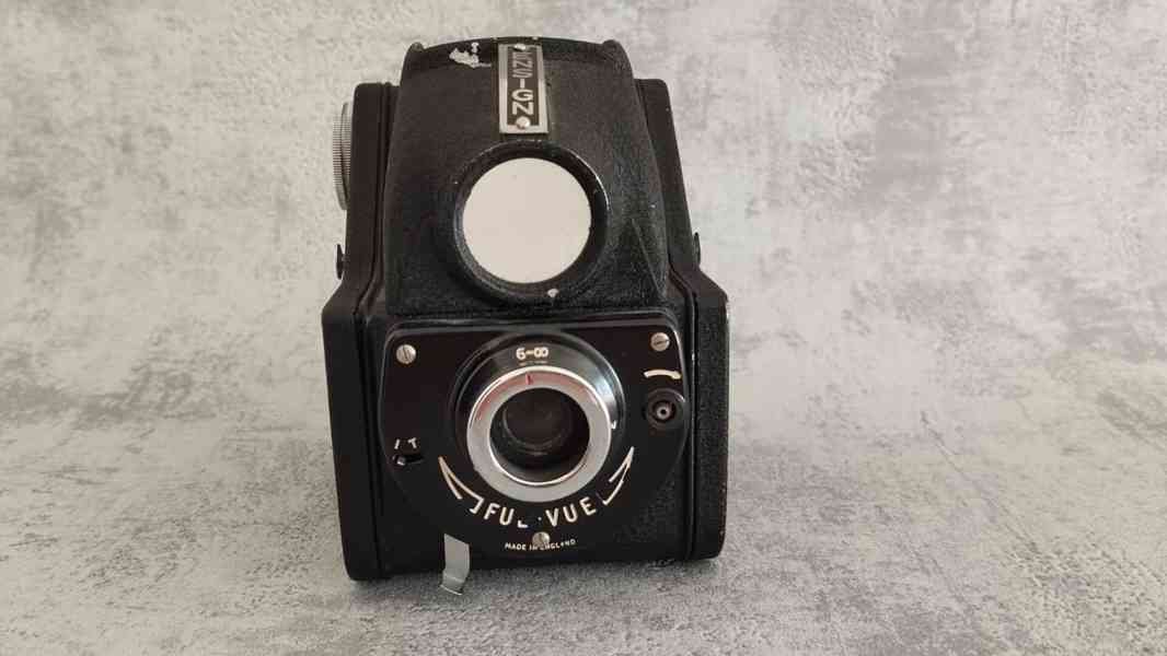 Starý anglický fotoaparát ENSIGN Ful-Vue – Made in England - foto 5