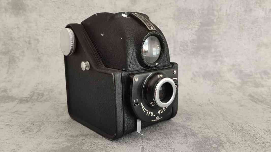 Starý anglický fotoaparát ENSIGN Ful-Vue – Made in England
