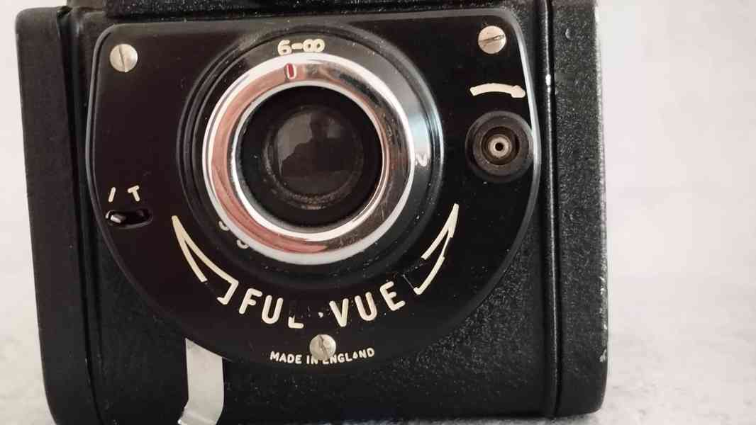 Starý anglický fotoaparát ENSIGN Ful-Vue – Made in England - foto 7